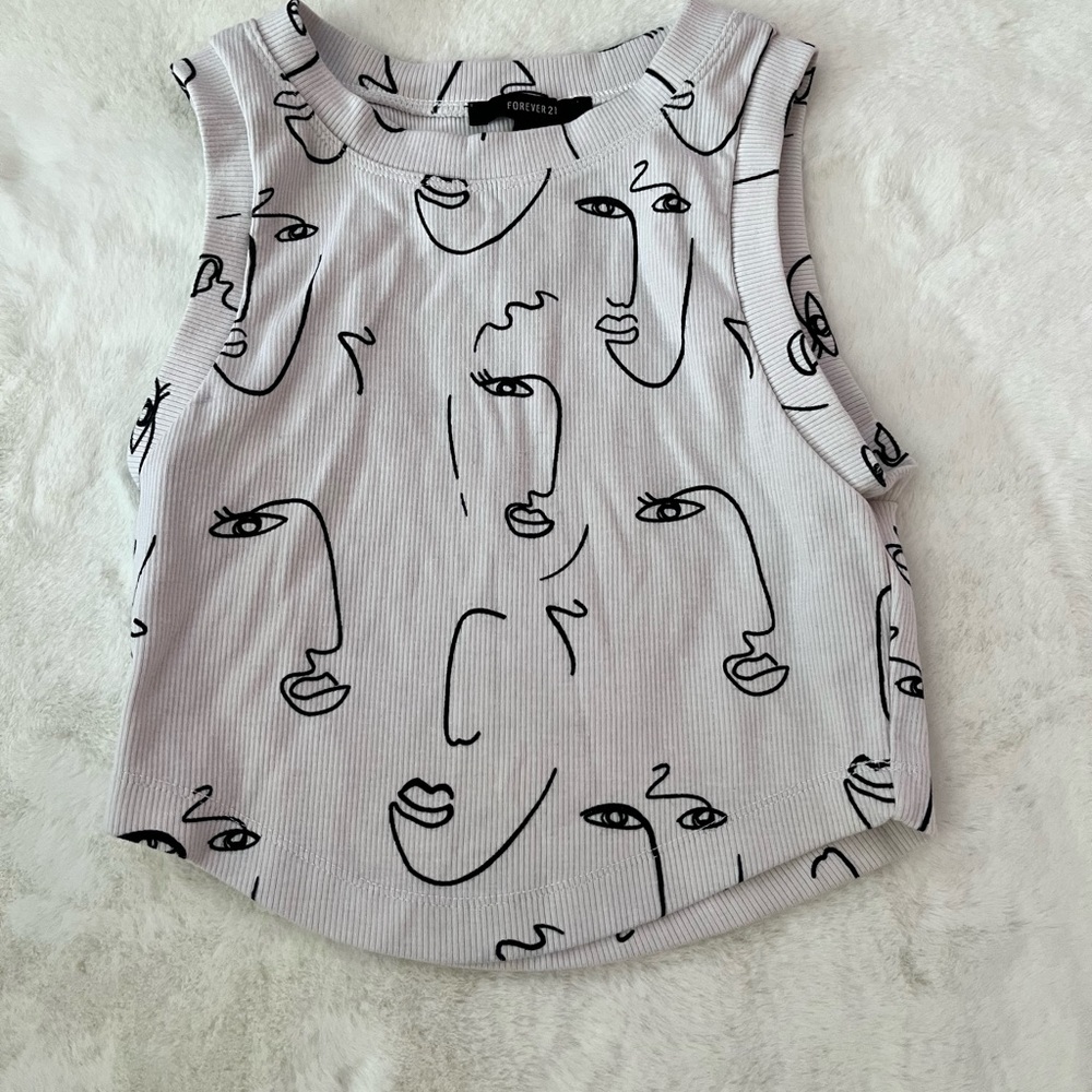Faces tank top